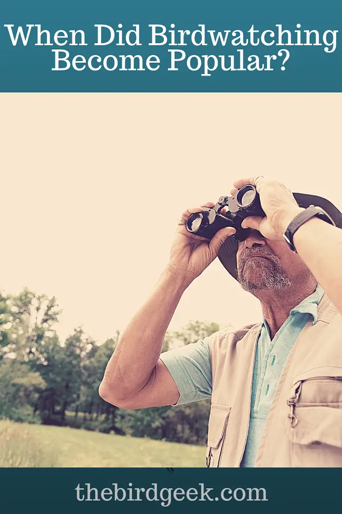 When Did Birdwatching Become Popular?