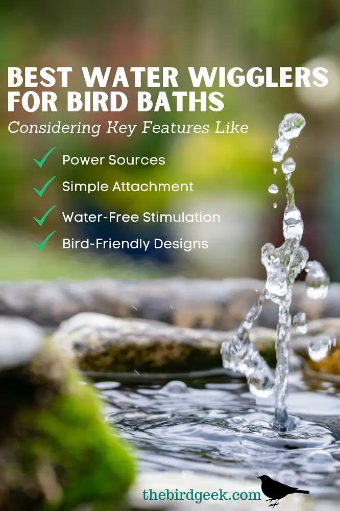 best water wigglers for bird baths